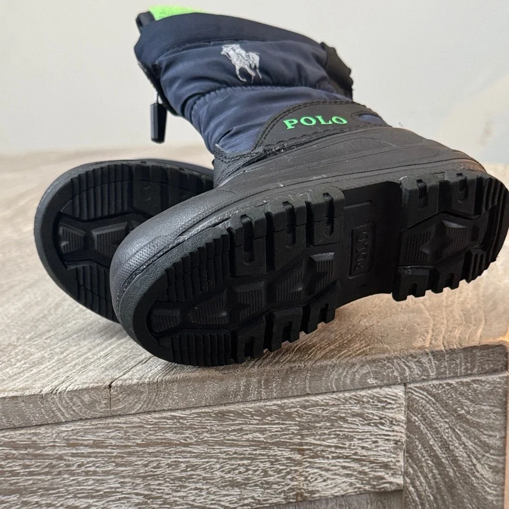 Polo by Ralph Lauren Toddler Boots - Navy and Green